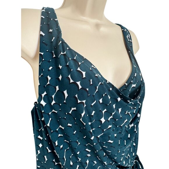 Magicsuit Tankini Top Teal Black Size 8 Appear Sleeker Slimmer NWT $124 Underwir - Picture 8 of 10